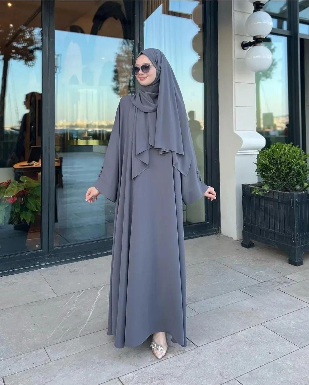 Arabic Abaya With Stoller