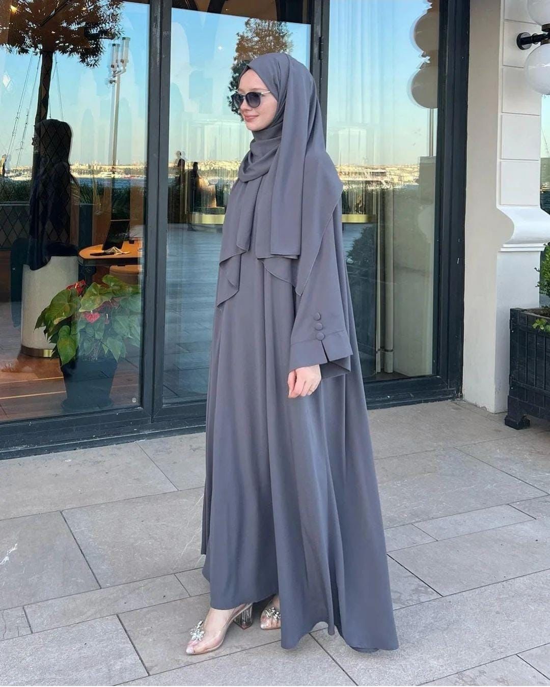 Arabic Abaya With Stoller